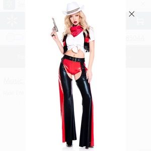 Neverworn Hot Cowgirls Costume